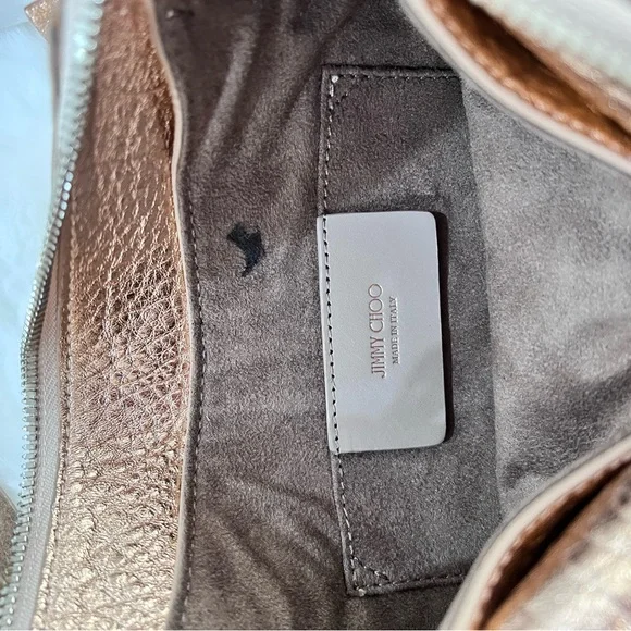 Jimmy Choo Women's Metallic Rose Gold bag - Picture 9 of 14